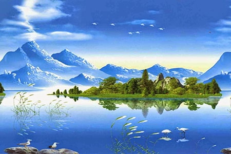 tranh đông hồ cua ho xuan huong
